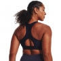 mini: Biustonosz treningowy Under Armour UA HeatGear Mid Padless - granatowy (6)