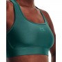 mini: Biustonosz treningowy Under Armour UA HeatGear Mid Padless - zielony (7)