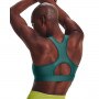 mini: Biustonosz treningowy Under Armour UA HeatGear Mid Padless - zielony (6)
