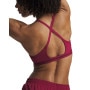 mini: Biustonosz treningowy Under Armour UA Crossback Low Bra - burgundowy (3)