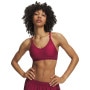 Obrazek dla: UNDER ARMOUR Biustonosz treningowy Under Armour UA Crossback Low Bra  burgundowy Burgundowy