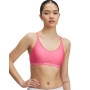 mini: Biustonosz treningowy Under Armour UA Crossback Low Bra - różowy (11)