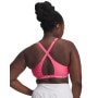 mini: Biustonosz treningowy Under Armour UA Crossback Low Bra - różowy (4)