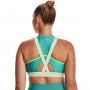 mini: Biustonosz treningowy UNDER ARMOUR UA Crossback Mid Bra Pkt - zielony (6)