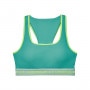 mini: Biustonosz treningowy UNDER ARMOUR UA Crossback Mid Bra Pkt - zielony (12)