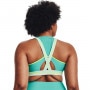mini: Biustonosz treningowy UNDER ARMOUR UA Crossback Mid Bra Pkt - zielony (8)