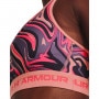 mini: Biustonosz treningowy Under Armour Crossback Mid Print - multikolor (3)