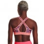 mini: Biustonosz treningowy Under Armour Crossback Mid Print - multikolor (2)