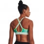 mini: Biustonosz treningowy UNDER ARMOUR UA Infinity Mid Bra Blocked - miętowy (2)