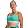 mini: Biustonosz treningowy UNDER ARMOUR UA Infinity Mid Bra Blocked - miętowy (3)