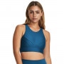 mini: Biustonosz treningowy Under Armour UA Infinity Pintuck Mid - niebieski (6)
