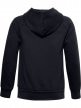 mini: Chłopięca bluza treningowa UNDER ARMOUR RIVAL FLEECE HOODIE - czarna (2)
