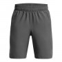 mini: Chłopięce spodenki treningowe Under Armour UA Tech Woven Wordmark Short - szare (4)