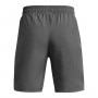 mini: Chłopięce spodenki treningowe Under Armour UA Tech Woven Wordmark Short - szare (2)