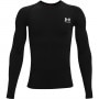 mini: Chłopięcy longsleeve treningowy Under Armour UA HG Armour LS - czarny (1)