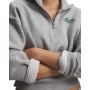 mini: Damska bluza bez kaptura Under Armour RIVAL FLEECE VARSITY HZ - szara (3)