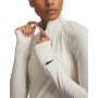 mini: Damska bluza do biegania Under Armour UA Velociti Half Zip - kremowa (3)