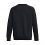 mini: Damska bluza dresowa nierozpinana bez kaptura Under Armour Rival Fleece Crew - czarna (6)