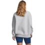 mini: Damska bluza dresowa nierozpinana bez kaptura Under Armour UA Icon Fleece OS Crew - szara (2)