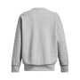 mini: Damska bluza dresowa nierozpinana bez kaptura Under Armour UA Icon Fleece OS Crew - szara (10)