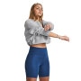 mini: Damska bluza dresowa nierozpinana bez kaptura Under Armour UA Icon Fleece OS Crew - szara (8)