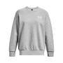 mini: Damska bluza dresowa nierozpinana bez kaptura Under Armour UA Icon Fleece OS Crew - szara (9)