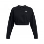 mini: Damska bluza dresowa nierozpinana bez kaptura Under Armour UA Rival Terry OS Crop Crw - czarna (4)