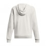 mini: Damska bluza dresowa nierozpinana z kapturem Under Armour Project Rock Everyday Terry Hoody - biała  (6)