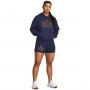 mini: Damska bluza treningowa nierozpinana z kapturem Under Armour Project Rock Everyday Terry Hoody - granatowa  (4)