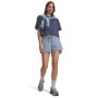 mini: Damska bluza dresowa nierozpinana z kapturem Under Armour Sport Terry Hoodie - niebieska (4)