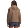 mini: Damska bluza dresowa rozpinana Under Armour Unstoppable Fleece FZ Jkt - brązowa (2)