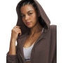 mini: Damska bluza dresowa rozpinana z kapturem Under Armour UA Icom Sama Fleece FZ - brązowa (3)