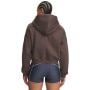 mini: Damska bluza dresowa rozpinana z kapturem Under Armour UA Icom Sama Fleece FZ - brązowa (2)