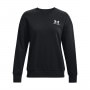 Damska bluza dresowa Under Armour Essential Fleece Crew - czarna