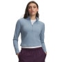 Obrazek dla: UNDER ARMOUR Damska bluza treningowa bez kaptura Under Armour Motion 1/2 Zip  niebieska Niebieski