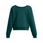 mini: Damska bluza treningowa nierozpinana bez kaptura Under Armour Project Rock HW Terry LS Q1 - zielona (4)