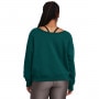 mini: Damska bluza treningowa nierozpinana bez kaptura Under Armour Project Rock HW Terry LS Q1 - zielona (2)