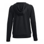 mini: Damska bluza treningowa UNDER ARMOUR Rival Terry FZ Hoodie - czarna (9)