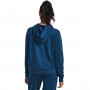 mini: Damska bluza treningowa Under Armour Rival Terry Hoodie - granatowa (2)