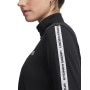mini: Damska bluza treningowa Under Armour UA Tech WM Tape Half Zip - czarna (3)