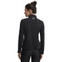 mini: Damska bluza treningowa Under Armour UA Tech WM Tape Half Zip - czarna (2)
