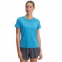 Obrazek dla: UNDER ARMOUR Damska koszulka do biegania Under Armour UA Launch Shortsleeve  niebieska Niebieski