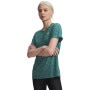 Obrazek dla: UNDER ARMOUR Damska koszulka treningowa Under Armour Tech SSC Twist  zielona Zielony