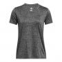 mini: Damska koszulka treningowa Under Armour Tech SSV- Twist - szara (3)