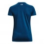 mini: Damska koszulka treningowa Under Armour Tech SSV - Solid - granatowa (6)
