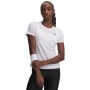 mini: Damska koszulka treningowa Under Armour UA Tech Mesh - biała (1)