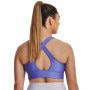 Biustonosz treningowy UNDER ARMOUR Crossback Longline - fioletowy