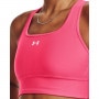 Biustonosz treningowy UNDER ARMOUR Crossback Longline - różowy