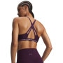mini: Damski biustonosz treningowy Under Armour Crossback Low Strappy - fioletowy (2)