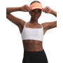 mini: Damski biustonosz treningowy Under Armour Open Back Bralette - biały (7)
